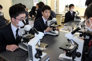 中学3年 理科s オオカナダモの観察 原形質流動 尚学館中学校 高等部 中学3年 理科s オオカナダモの観察 原形質流動 尚学館中学校 高等部