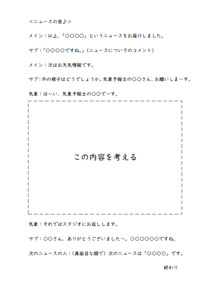 中学2年 理科 天気予報をしよう 君も今日はニュースキャスター 尚学館中学校 高等部